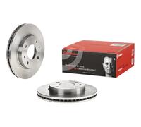2x BREMBO 09.A258.10 Disque de frein Avant pour HYUNDAI SONATA IV (EF) 257mm