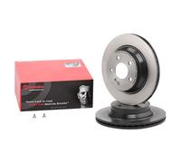 2x BREMBO 09.A358.11 Disque de frein Arrière 300mm