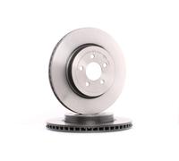 2x BREMBO 09.A404.11 Disque de frein Avant pour CHRYSLER 300 C Touring (LX, LE)