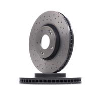 2x BREMBO 09.A532.2X Disque de frein Avant pour HYUNDAI i30 (FD) 300mm