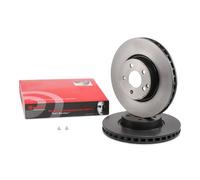 2x BREMBO 09.A621.11 Disque de frein Avant 322mm