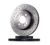 2x BREMBO 09.A761.1X Disque de frein Avant pour MINI Schrägheck (R56) 280mm