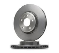 2x BREMBO 09.A820.11 Disque de frein Avant pour AUDI A4 Avant (8K5, B8) 314mm
