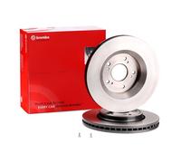 2x BREMBO 09.A866.11 Disque de frein Avant pour HONDA CR-V III (RE) CR-V IV (RM)