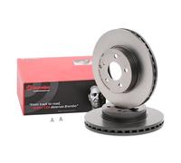 2x BREMBO 09.B280.41 Disque de frein Avant 295mm