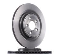 2x BREMBO 09.B312.11 Disque de frein Arrière pour JAGUAR S-Type (X200) 326mm