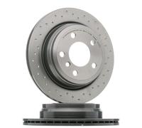 2x BREMBO 09.B338.1X Disque de frein Arrière pour BMW 3 Touring (F31) 3 GT (F34)