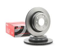 2x BREMBO 09.B338.21 Disque de frein Arrière pour BMW 3 Limousine (E90) X1 (E84)
