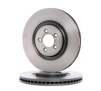 2x BREMBO 09.B556.11 Disque de frein Avant pour JAGUAR XF (J05, CC9) 355mm
