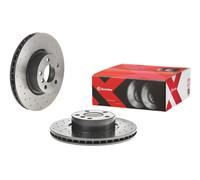 2x BREMBO 09.B570.1X Disque de frein Avant pour BMW X3 (F25) X4 (F26) 328mm