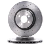 2x BREMBO 09.B754.21 Disque de frein Avant pour MINI Schrägheck (R56) 316mm