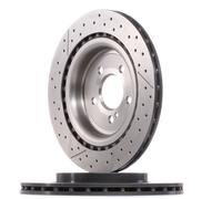 2x BREMBO 09.B788.11 Coated Disc Line Disque de frein Arrière 330mm