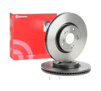 2x BREMBO 09.C313.11 Disque de frein Avant pour HONDA CIVIC IX (FK) HR-V (RU)