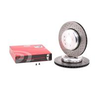 2x BREMBO 09.C395.13 Disque de frein Arrière pour BMW 3 Touring (F31) 3 GT (F34)