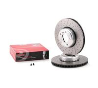 2x BREMBO 09.C398.13 Disque de frein Avant pour BMW 1 Schrägheck (F20) 340mm