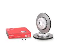 2x BREMBO 09.C410.13 Disque de frein Avant pour BMW 5 Limousine (F10) 330mm