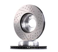 2x BREMBO 09.C420.13 Disque de frein Avant pour BMW 3 Limousine (E90) 338mm