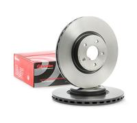 2x BREMBO 09.C542.11 Disque de frein Avant pour FORD FOCUS III Kuga Mk2 (DM2)