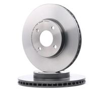 2x BREMBO 09.C543.11 Disque de frein Avant pour NISSAN MICRA IV (K13) NOTE (E12)