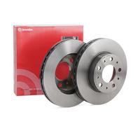 2x BREMBO 09.D018.11 Disque de frein Avant pour OPEL Movano C Kastenwagen (U9)