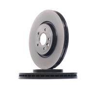2x BREMBO 09.D063.11 Disque de frein Avant pour JAGUAR XE (X760) XF (X260) 325mm
