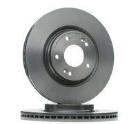 2x BREMBO 09.D428.11 Disque de frein Avant pour HYUNDAI Tucson (TL, TLE) 305mm
