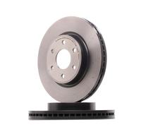 2x BREMBO 09.D619.11 Disque de frein Avant pour RENAULT Alaskan Pickup 296mm