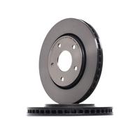 2x BREMBO 09.N124.11 Disque de frein Avant pour FIAT Freemont (345) 302mm