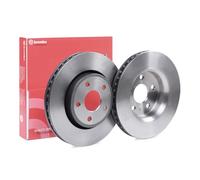 2x BREMBO 09.N234.11 Disque de frein Avant pour JEEP GRAND CHEROKEE IV (WK, WK2)