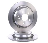 2x BREMBO Disque de frein Arrière convient pour MERCEDES-BENZ Viano (W639) 296mm