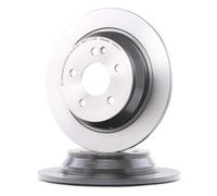 2x BREMBO Disque de frein Arrière convient pour MERCEDES-BENZ Viano (W639) 296mm