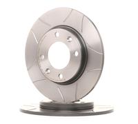 2x BREMBO Disque de frein Arrière convient pour PEUGEOT 206 3/5 portes (2A/C)