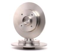 2x BREMBO Disque de frein Arrière convient pour PEUGEOT 307 3/5 portes (3A/C)