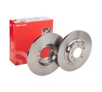2x BREMBO Disque de frein Arrière convient pour PEUGEOT 407 Berline (6D) 290mm