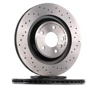 2x BREMBO Disque de frein Arrière pour AUDI A4 B8 Avant (8K5) 330mm 09.B040.1X