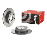 2x BREMBO Disque de frein Arrière pour AUDI A6 C5 Avant (4B5) 245mm 08.9083.11