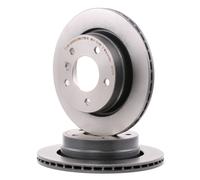 2x BREMBO Disque de frein Arrière pour BMW 3 Berline (E46) 3 Coupé (E46) 276mm