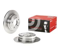 2x BREMBO Disque de frein Arrière pour BMW 5 Berline (E28) 6 Coupé (E24) 284mm
