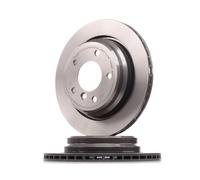 2x BREMBO Disque de frein Arrière pour BMW 5 Berline (E39) 5 Touring (E39) 298mm