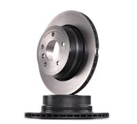 2x BREMBO Disque de frein Arrière pour BMW 5 Berline (E60) 5 Touring (E61) 320mm