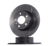 2x BREMBO Disque de frein Arrière pour FIAT Croma I 5 portes (154) 251mm