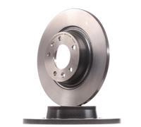 2x BREMBO Disque de frein Arrière pour FIAT Scudo II (270, 272) 290mm 08.A456.11