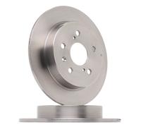 2x BREMBO Disque de frein Arrière pour FIAT Sedici (FY) (189) 278mm 08.B557.10