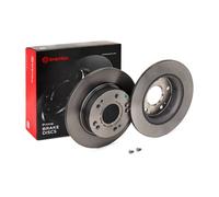 2x BREMBO Disque de frein Arrière pour HONDA Accord VII Berline (CL, CN) 260mm