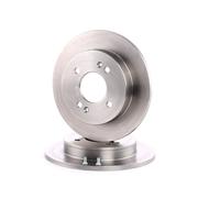 2x BREMBO Disque de frein Arrière pour HYUNDAI i10 (PA) 234mm 08.A916.10