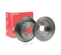 2x BREMBO Disque de frein Arrière pour HYUNDAI i20 (PB, PBT) pour KIA PRIDE (DA)