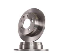 2x BREMBO Disque de frein Arrière pour HYUNDAI i30 (FD) pour KIA SPORTAGE (SL)