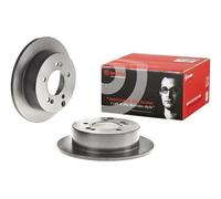 2x BREMBO Disque de frein Arrière pour HYUNDAI TUCSON (JM) 262mm 08.A114.21