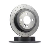 2x BREMBO Disque de frein Arrière pour MINI 3/5 portes (R56) Clubman (R55) 259mm