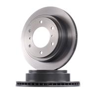 2x BREMBO Disque de frein Arrière pour MITSUBISHI PAJERO IV (V8W, V9W) 300mm